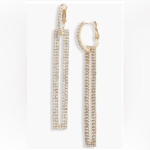 8 Other Reasons x Jill Jacobs Crystal Drop Earrings